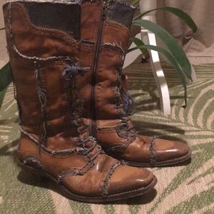 Amazing leather Cowboy boot